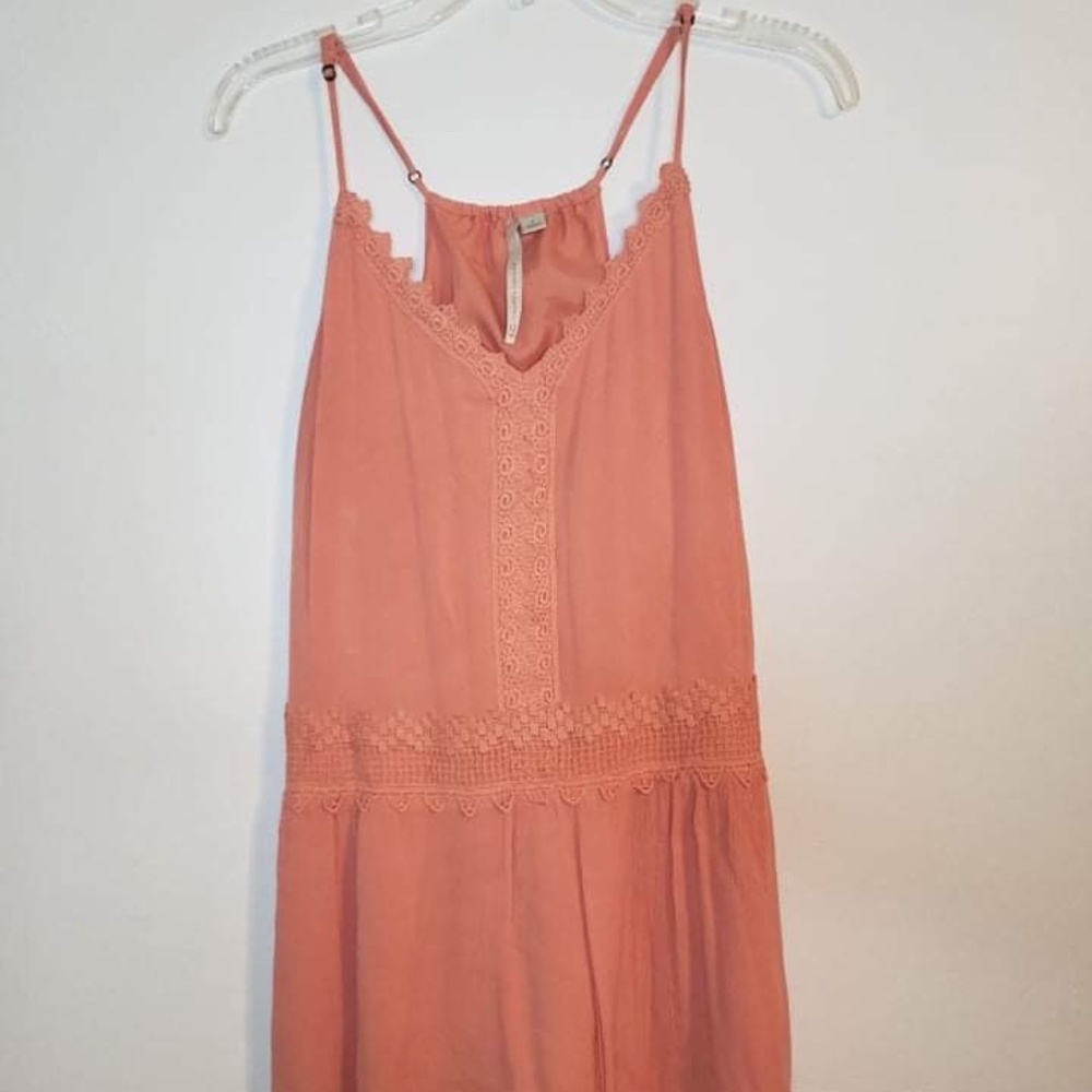 Lauren Conrad Peach Dress Size L